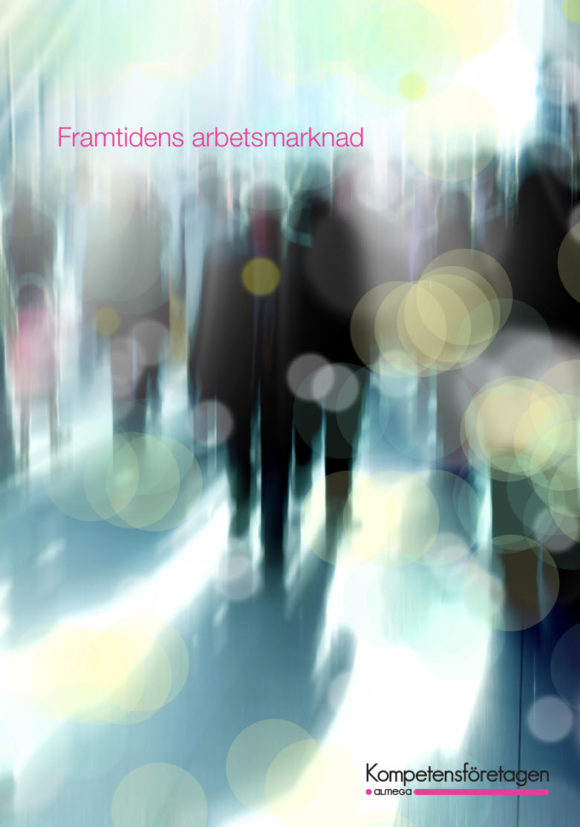 Framsida på broschyren Framtidensarbetsmarknad