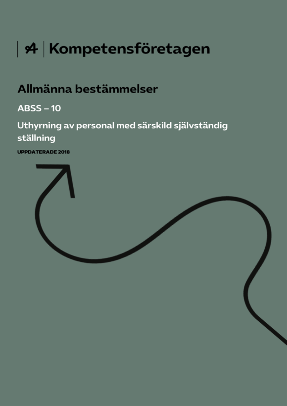 Omslag allmänna bestämmelser ABSS-10