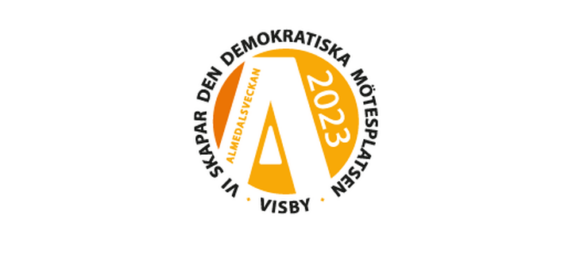 Logotyp almedalsveckan 2023